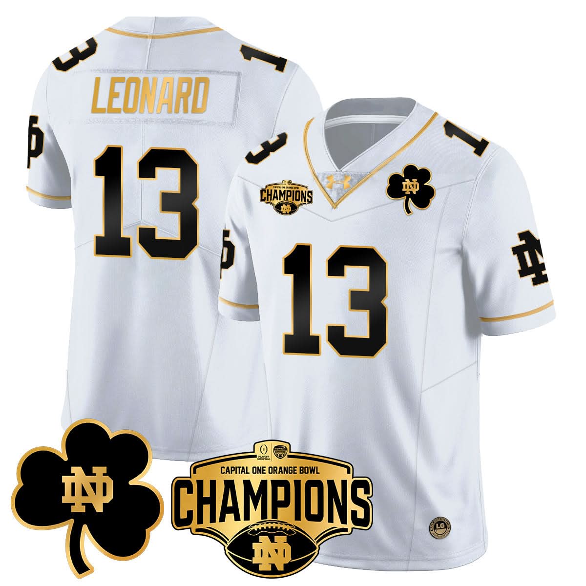NDFI 2025 Orange Bowl Champions Jersey N5