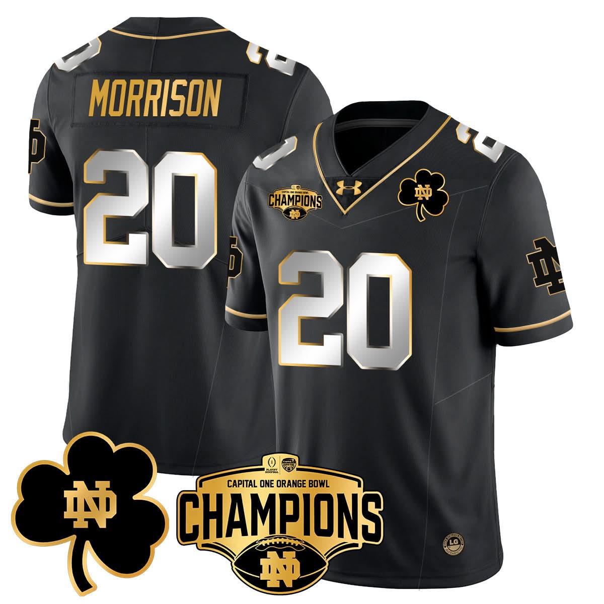 NDFI 2025 Orange Bowl Champions Jersey N5