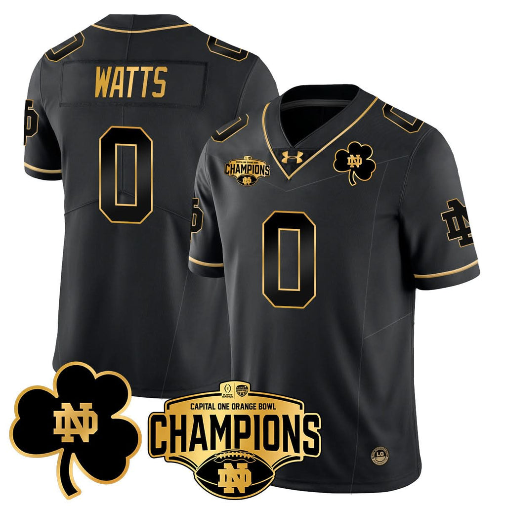 NDFI 2025 Orange Bowl Champions Jersey N5