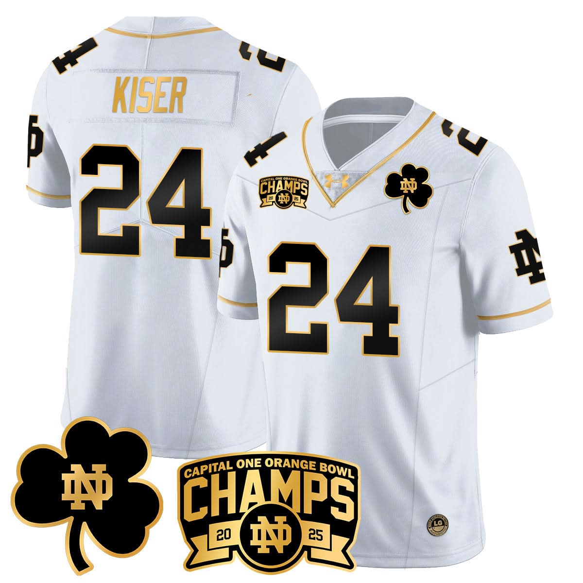 NDFI 2025 Orange Bowl Champions Jersey N6