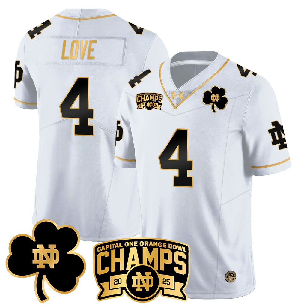 NDFI 2025 Orange Bowl Champions Jersey N6