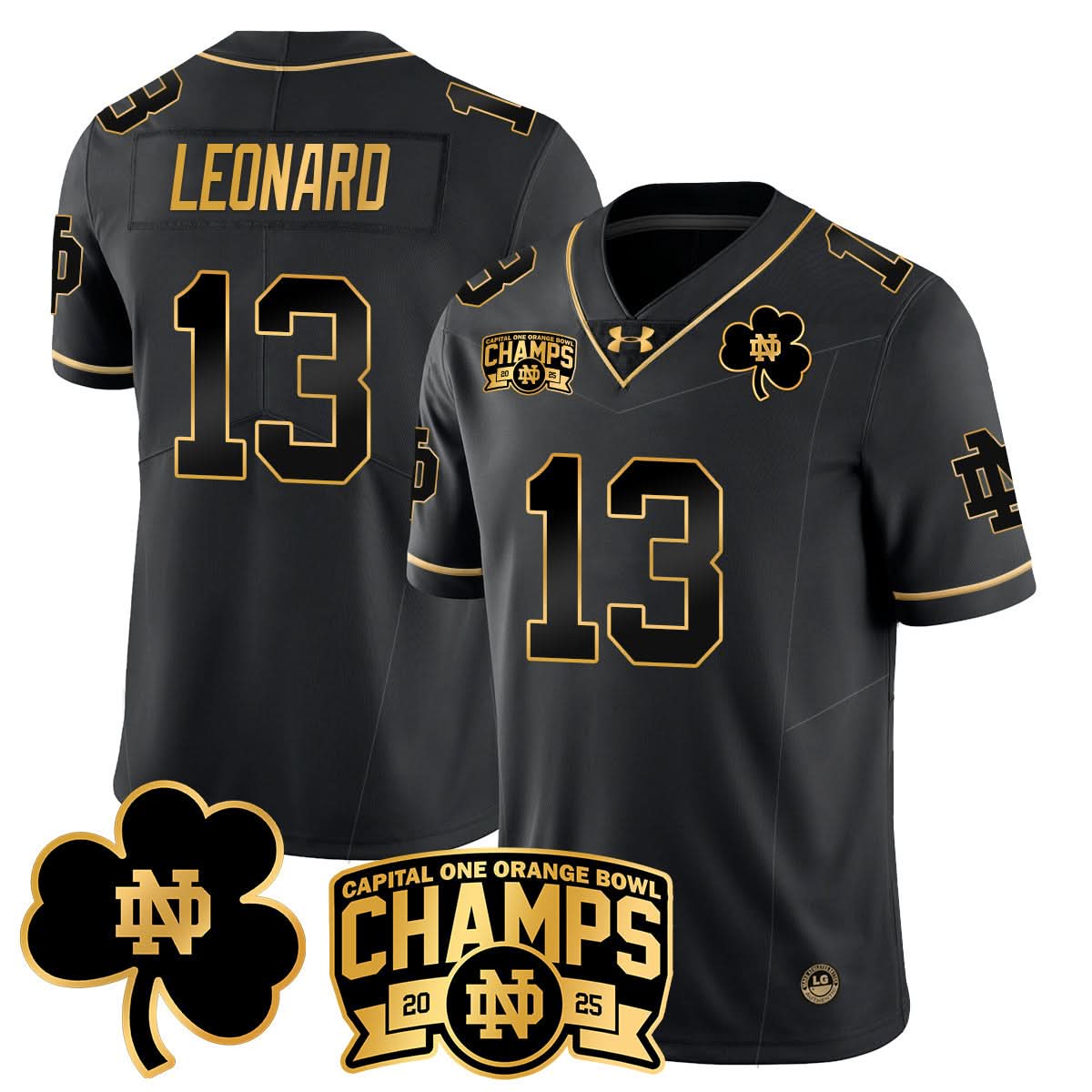 NDFI 2025 Orange Bowl Champions Jersey N6