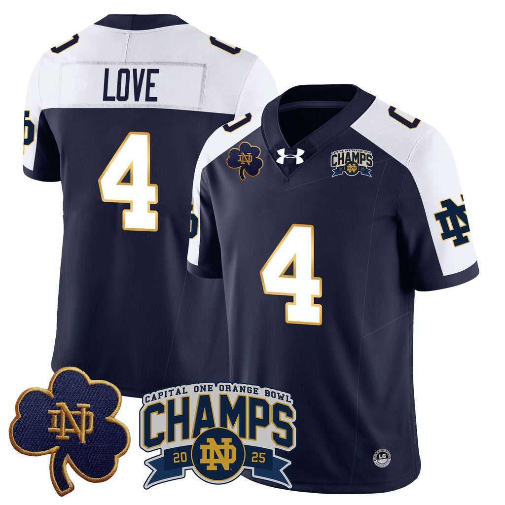 NDFI 2025 Orange Bowl Champions Jersey N6