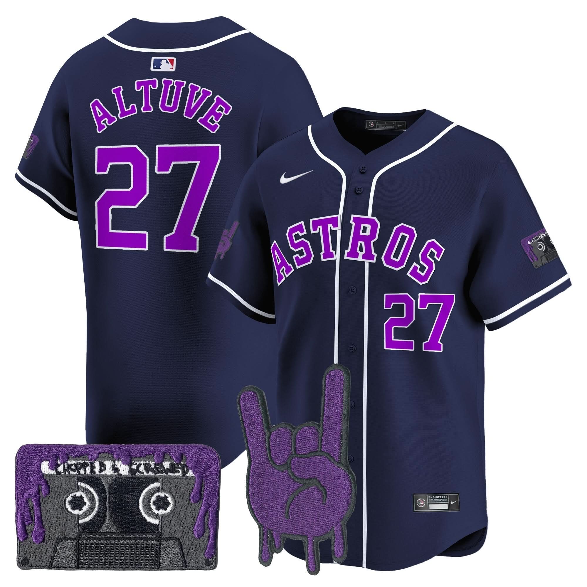 HA DJ Screw Patch Vapor Premier Limited Jersey - Stitched
