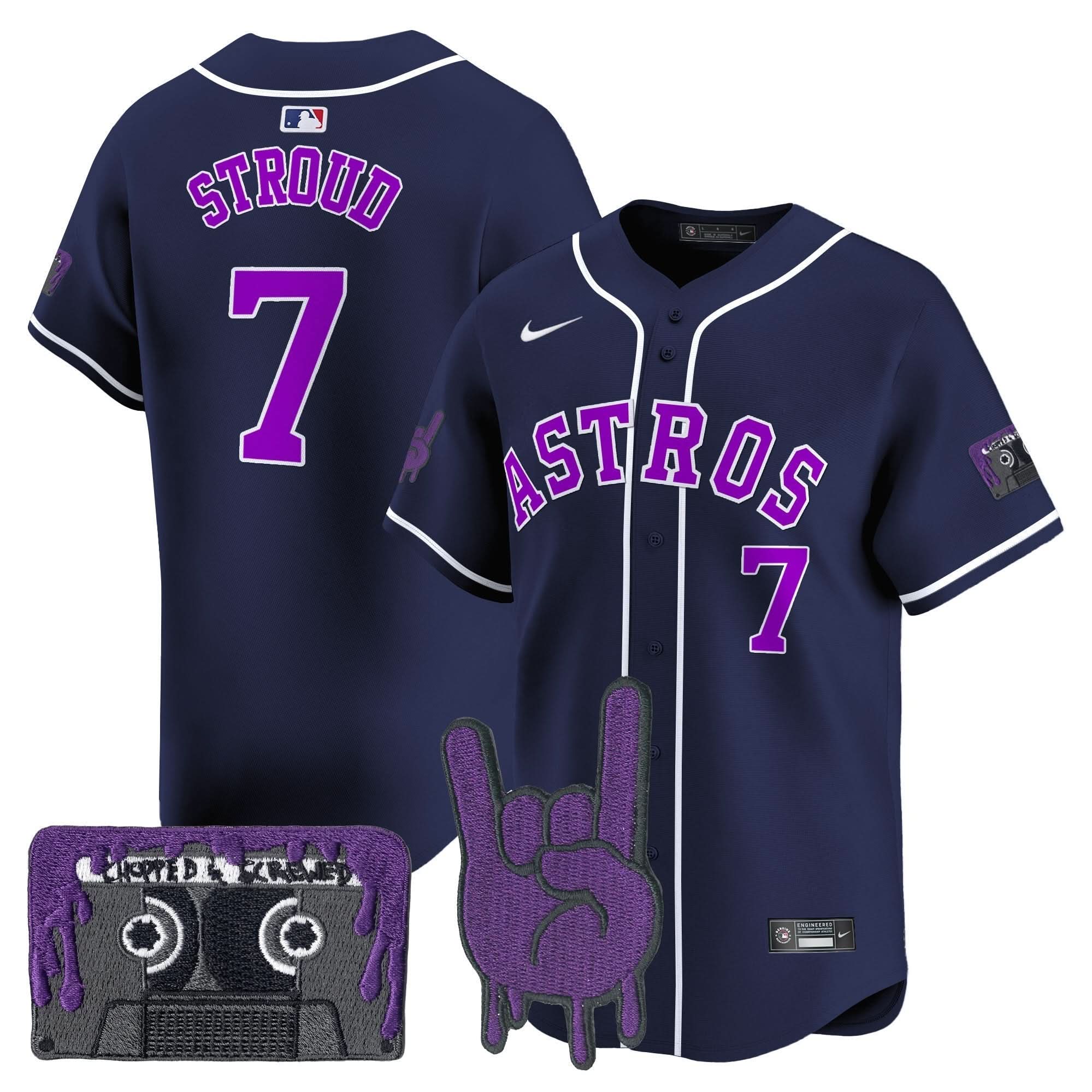 HA DJ Screw Patch Vapor Premier Limited Jersey - Stitched