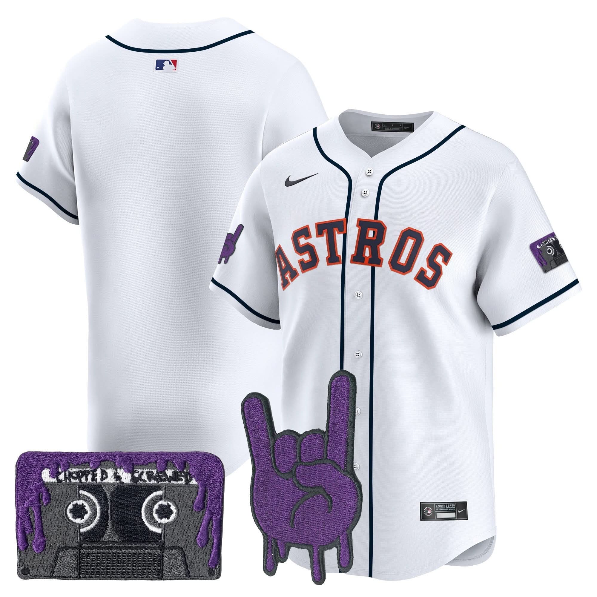 HA DJ Screw Patch Vapor Premier Limited Jersey - Stitched