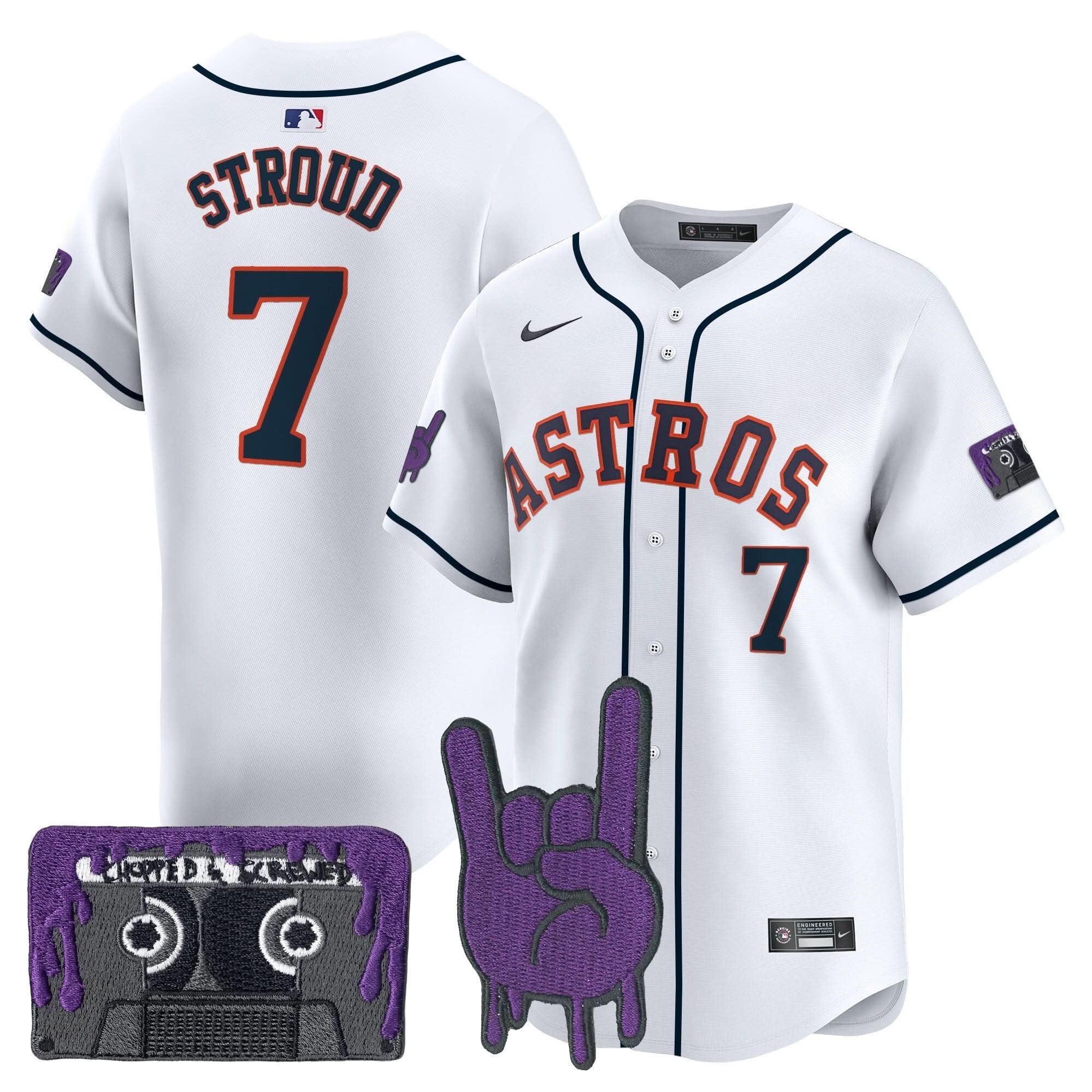 HA DJ Screw Patch Vapor Premier Limited Jersey - Stitched