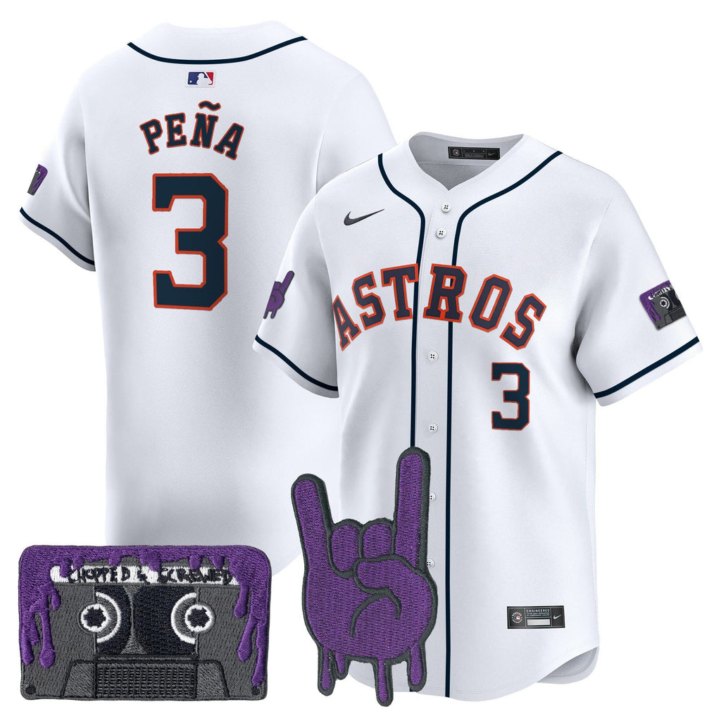 HOU DJ Screw Patch Vapor Premier Limited Jersey - Stitched
