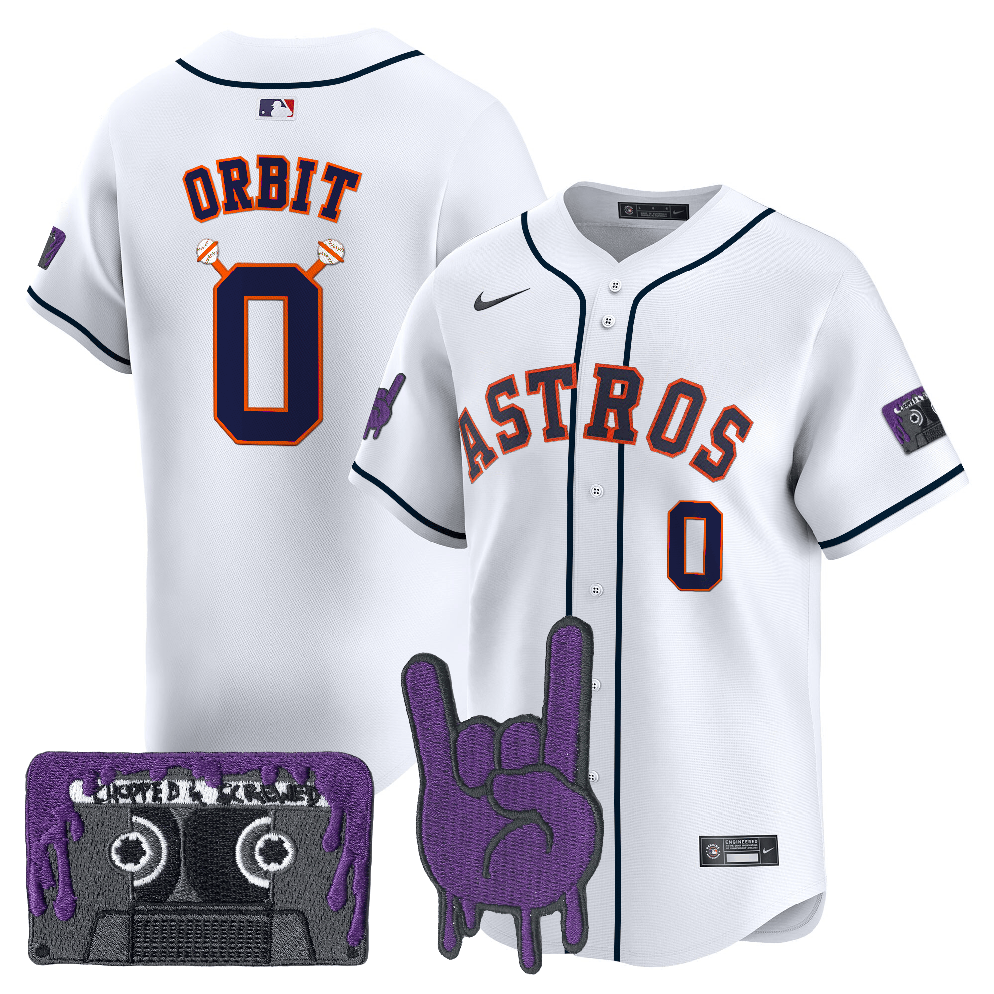 HA DJ Screw Patch Vapor Premier Limited Jersey - Stitched