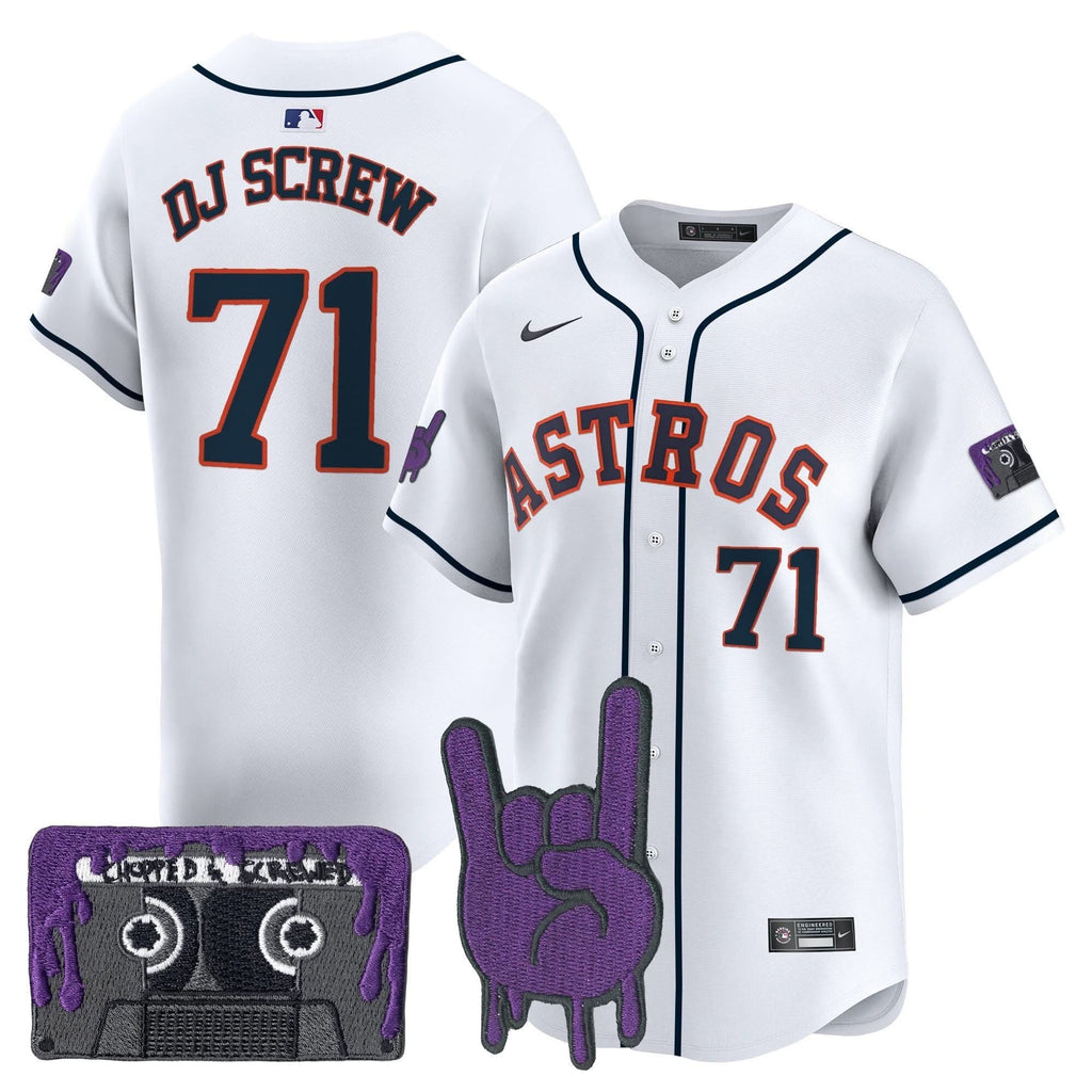 HA DJ Screw Patch Vapor Premier Limited Jersey - Stitched
