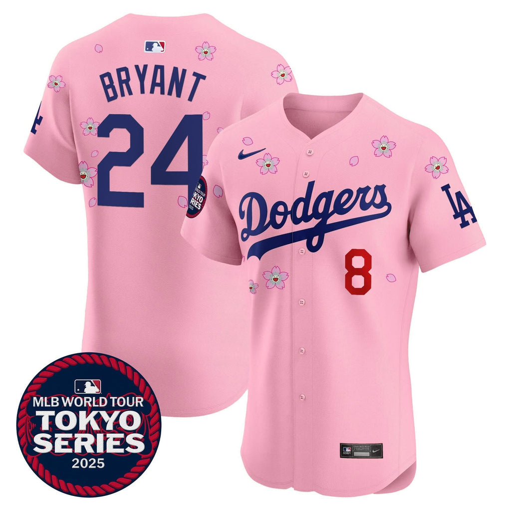 LAD Tokyo Series 2025 Vapor Premier Elite Jersey - Stitched