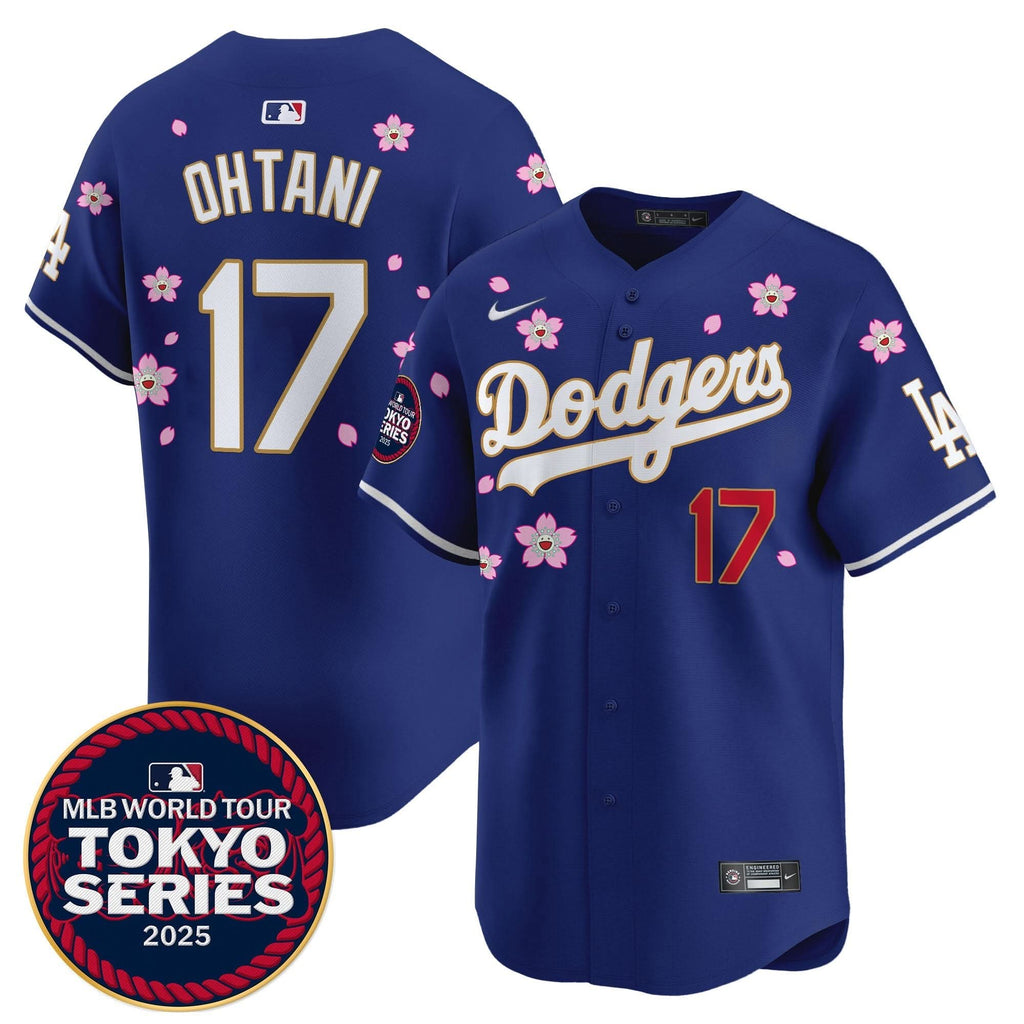 LAD Tokyo Series 2025 Gold Trim Vapor Premier Limited Jersey V2 - Stitched