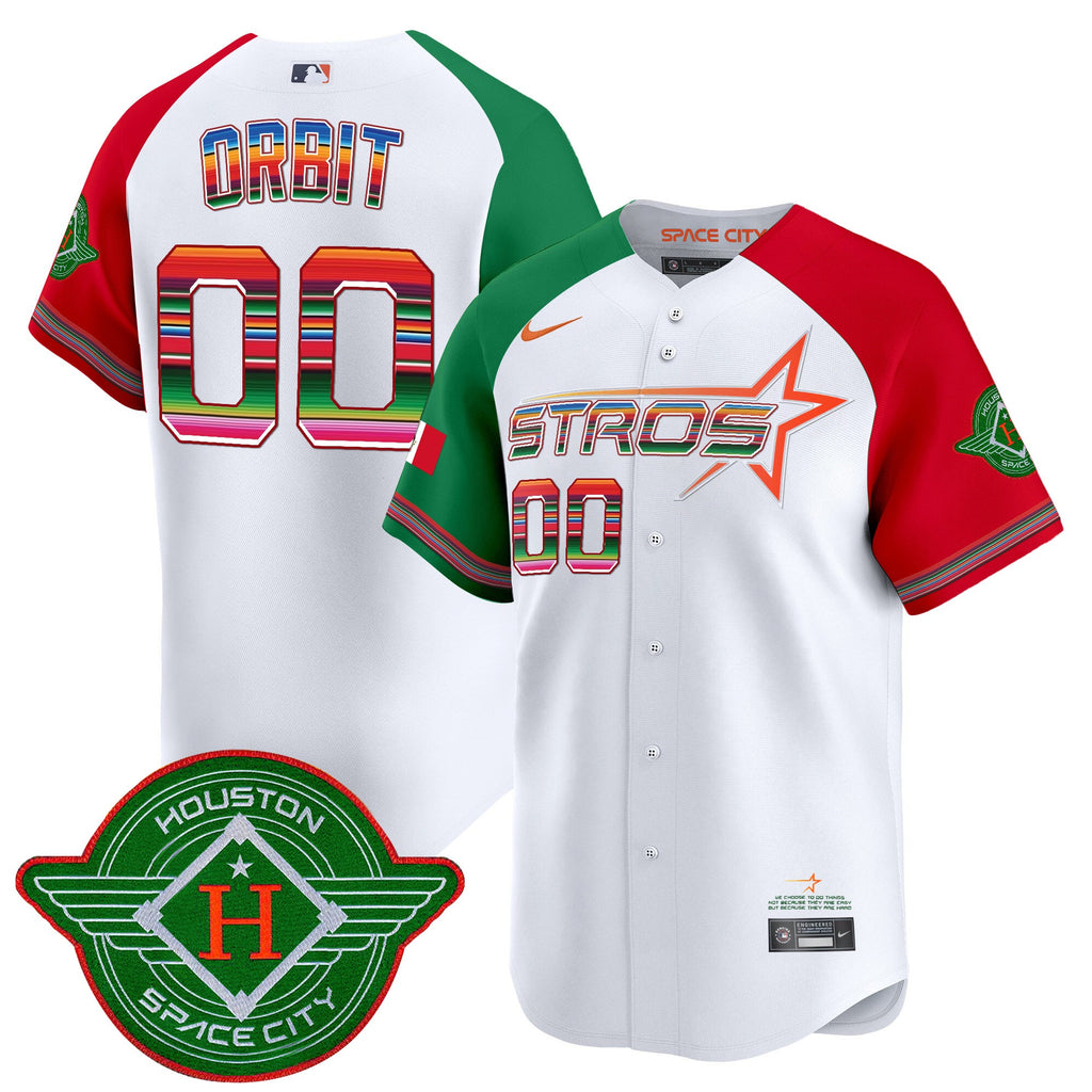 Astros 2025 City Connect Mexico Vapor Premier Limited Jersey - Stitched