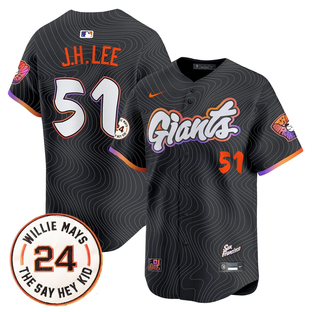 SFG 2025 Willie Mays Patch Vapor Premier Limited Jersey - Stitched