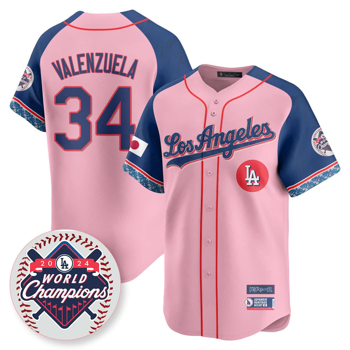 LAD Japanese Heritage Night Jersey - Stitched