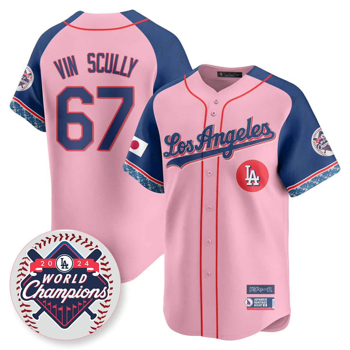 LAD Japanese Heritage Night Jersey - Stitched