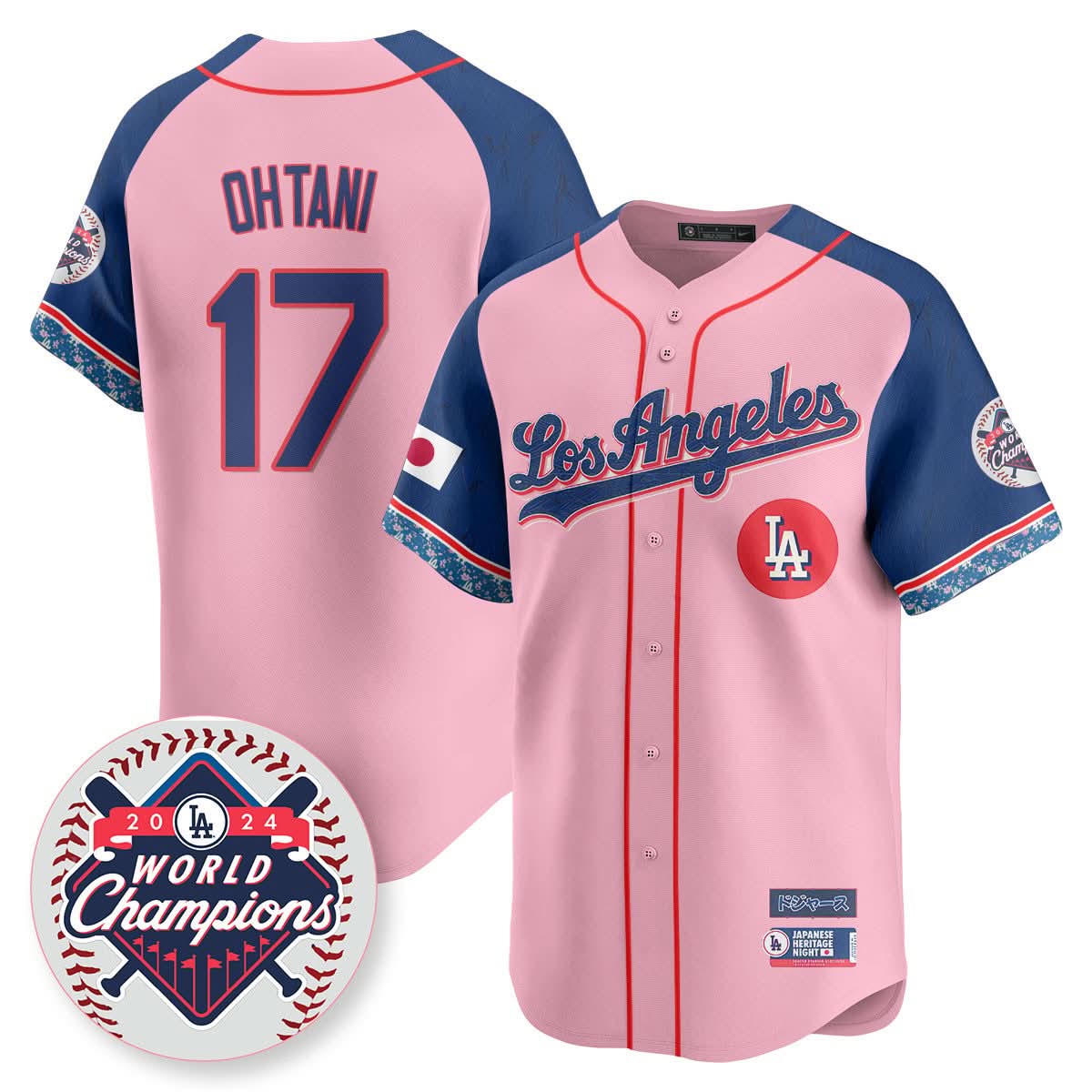LAD Japanese Heritage Night Jersey - Stitched