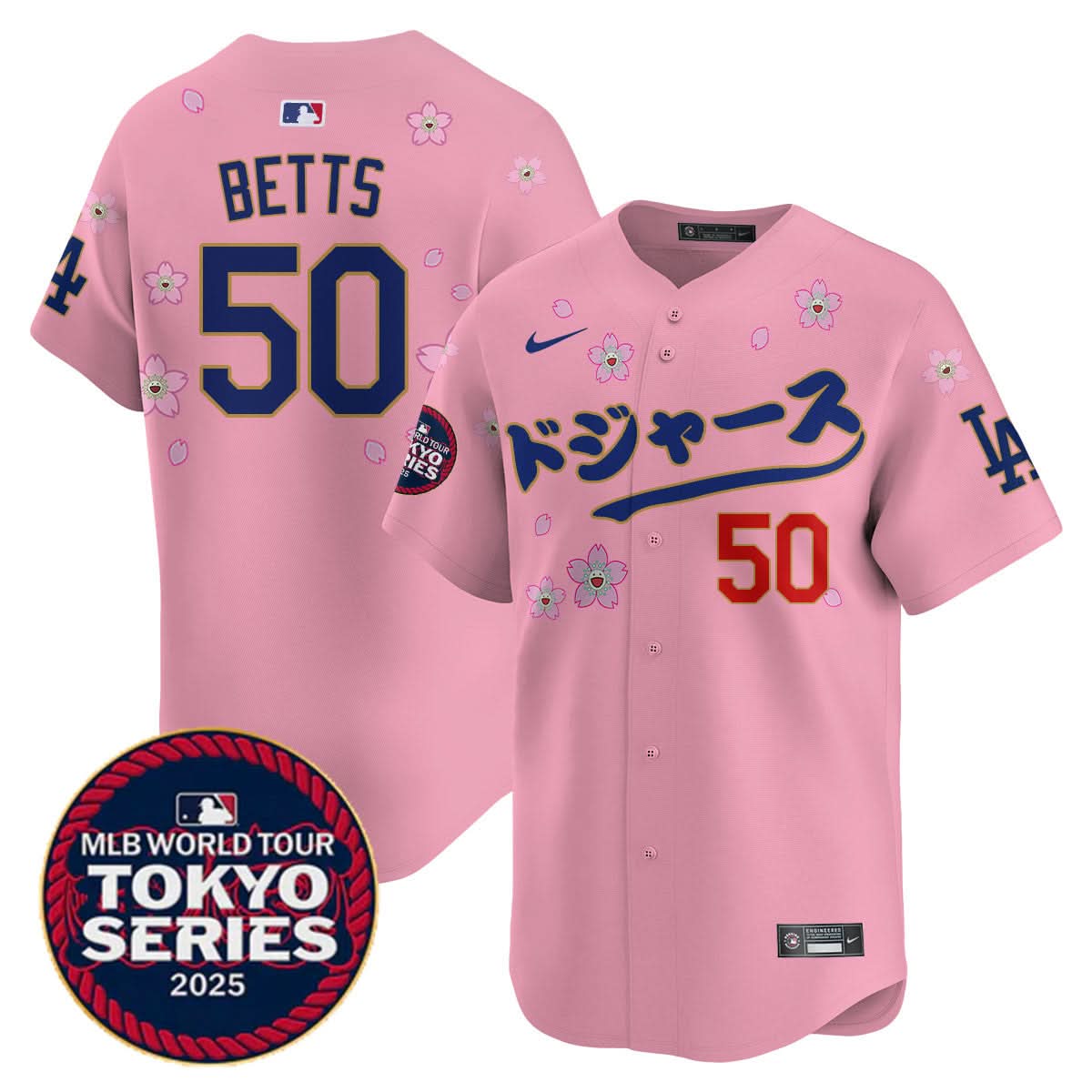 LAD Tokyo Series 2025 Vapor Limited Jersey N6 - Stitched