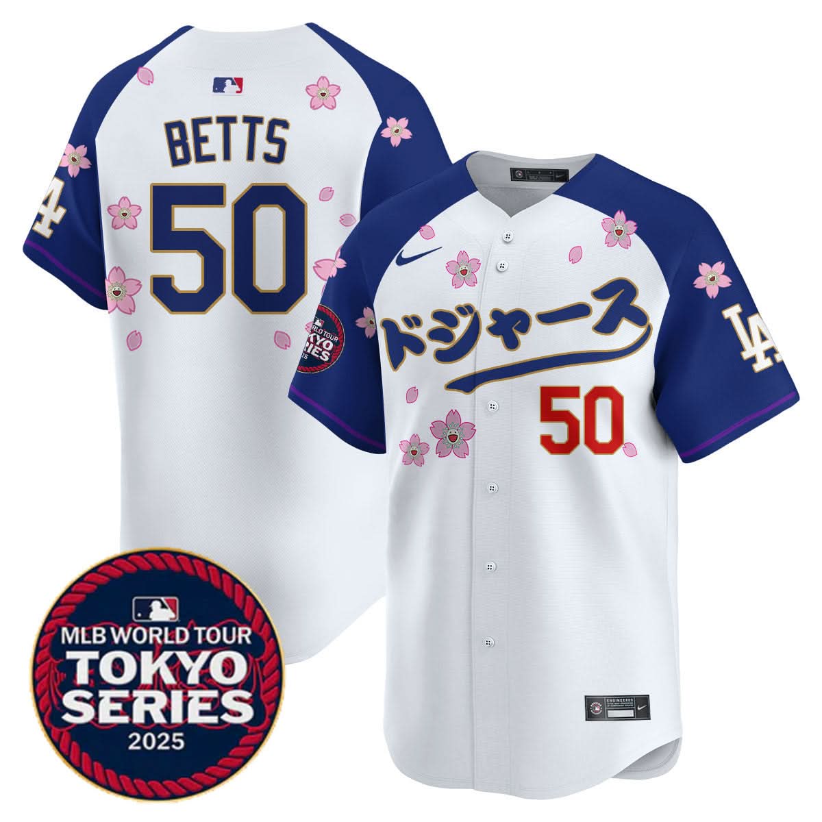 LAD Tokyo Series 2025 Vapor Limited Jersey N6 - Stitched