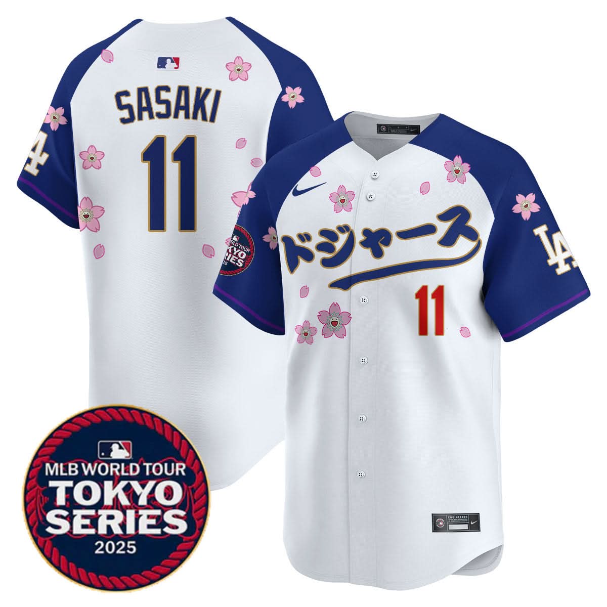 LAD Tokyo Series 2025 Vapor Limited Jersey N6 - Stitched