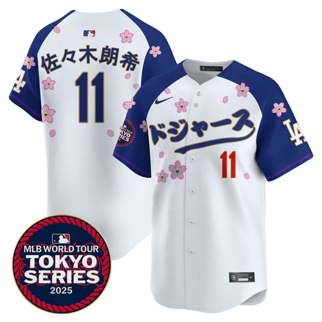LAD Tokyo Series 2025 Vapor Limited Jersey N6 - Stitched
