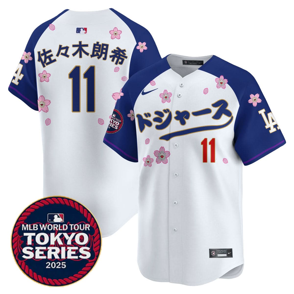 LAD Tokyo Series 2025 Vapor Limited Jersey N6 - Stitched