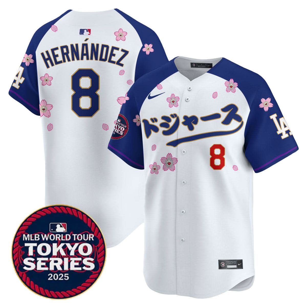 LAD Tokyo Series 2025 Vapor Limited Jersey N6 - Stitched