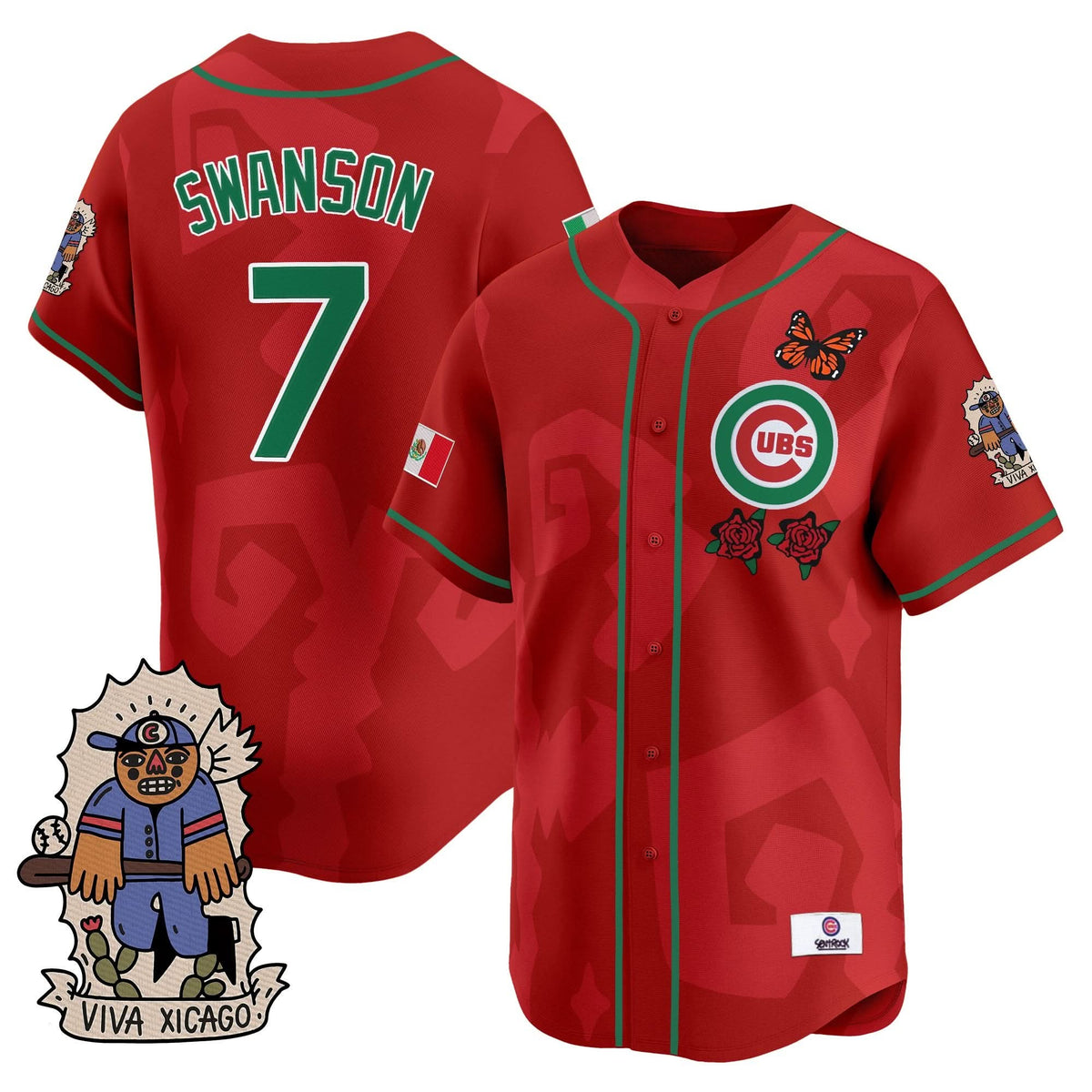 2025 CC Mexican Heritage Vapor Premier Limited Jersey - Stitched