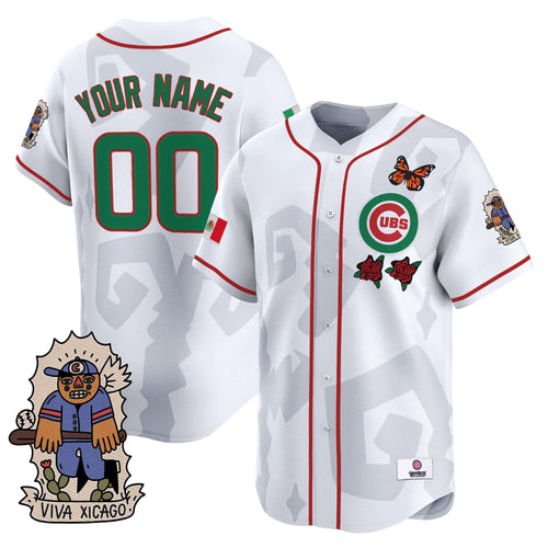 2025 CC Mexican Heritage Vapor Premier Limited Custom Jersey - Stitched