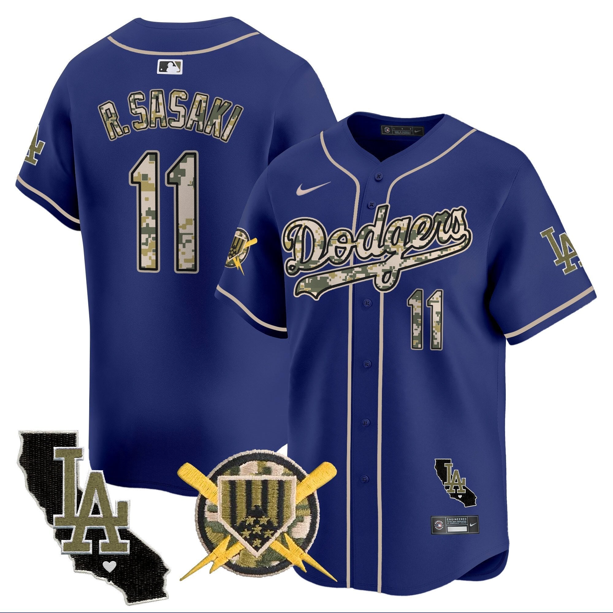 LAD Armed Forces Day Vapor Premier Limited Jersey - Stitched