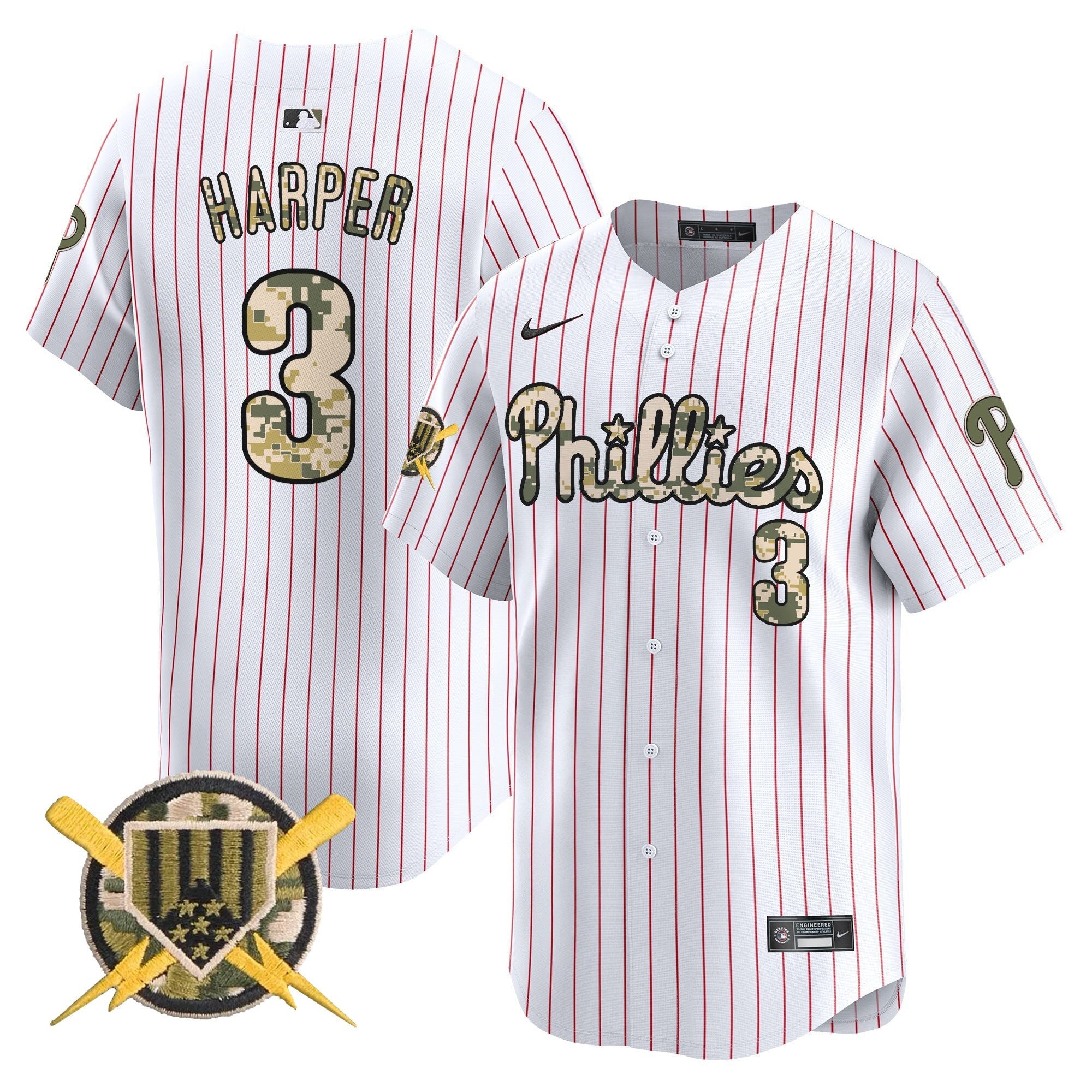 PHI Armed Forces Day Vapor Premier Limited Jersey - Stitched