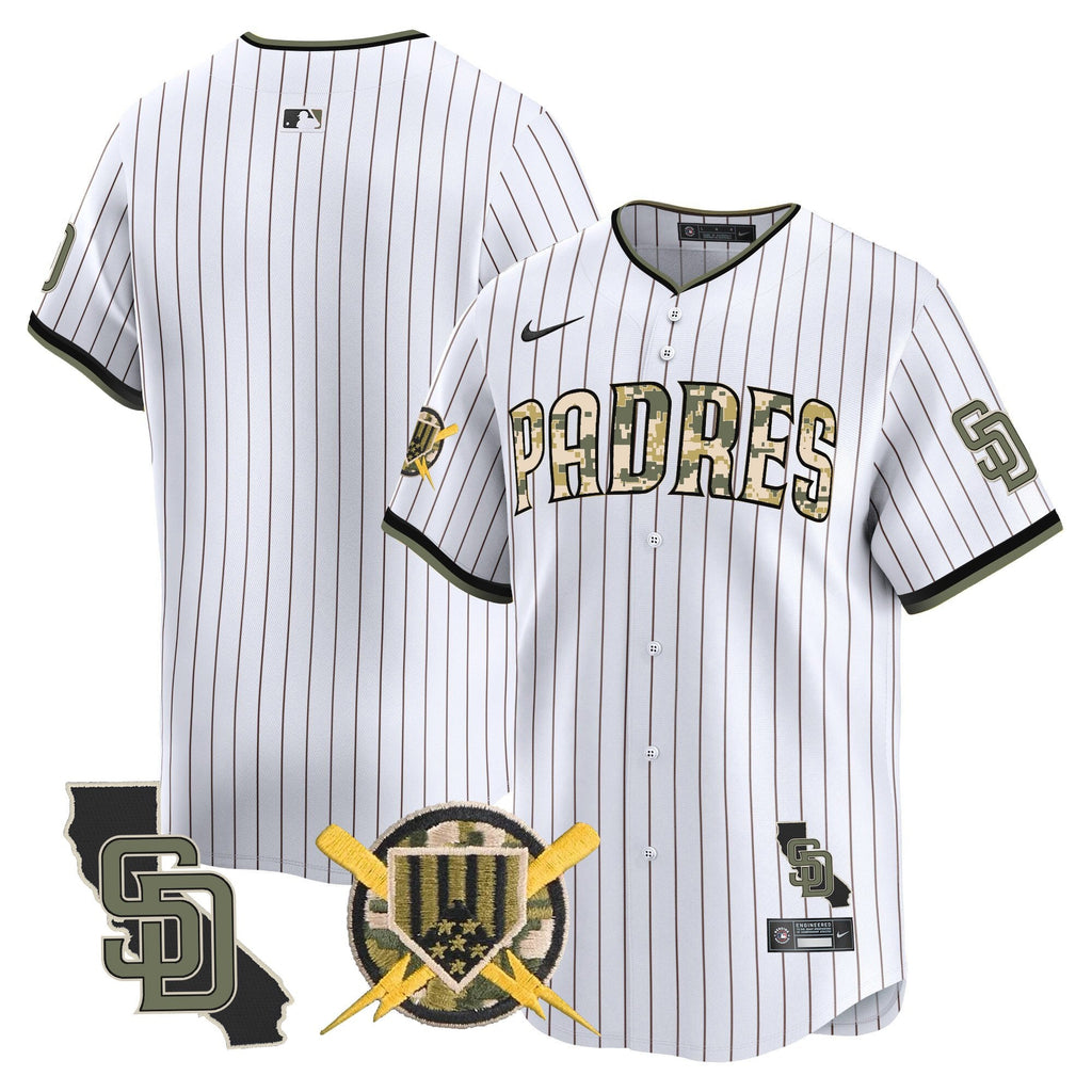 SD Armed Forces Day Vapor Premier Limited Jersey - Stitched