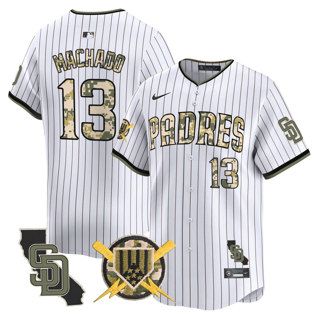 SD Armed Forces Day Vapor Premier Limited Jersey - Stitched