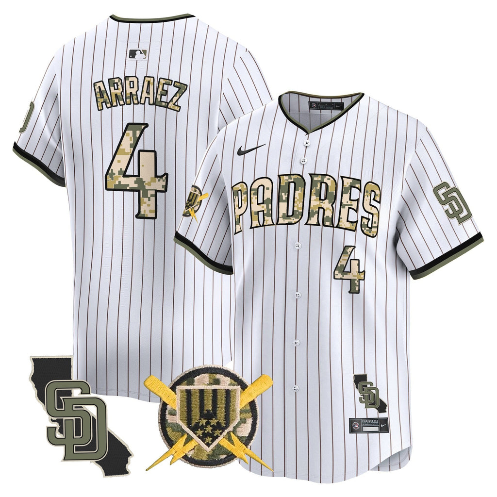 SD Armed Forces Day Vapor Premier Limited Jersey - Stitched
