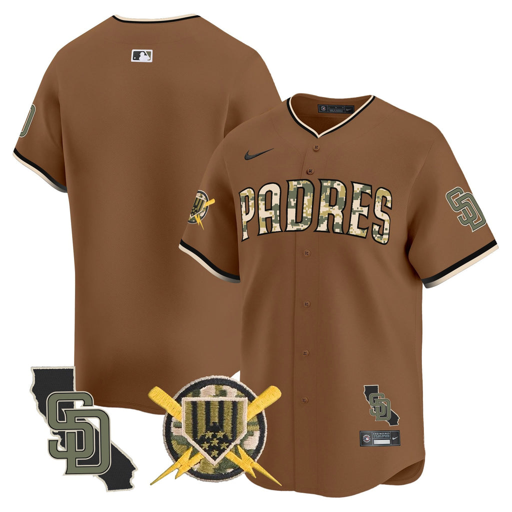 SD Armed Forces Day Vapor Premier Limited Jersey - Stitched