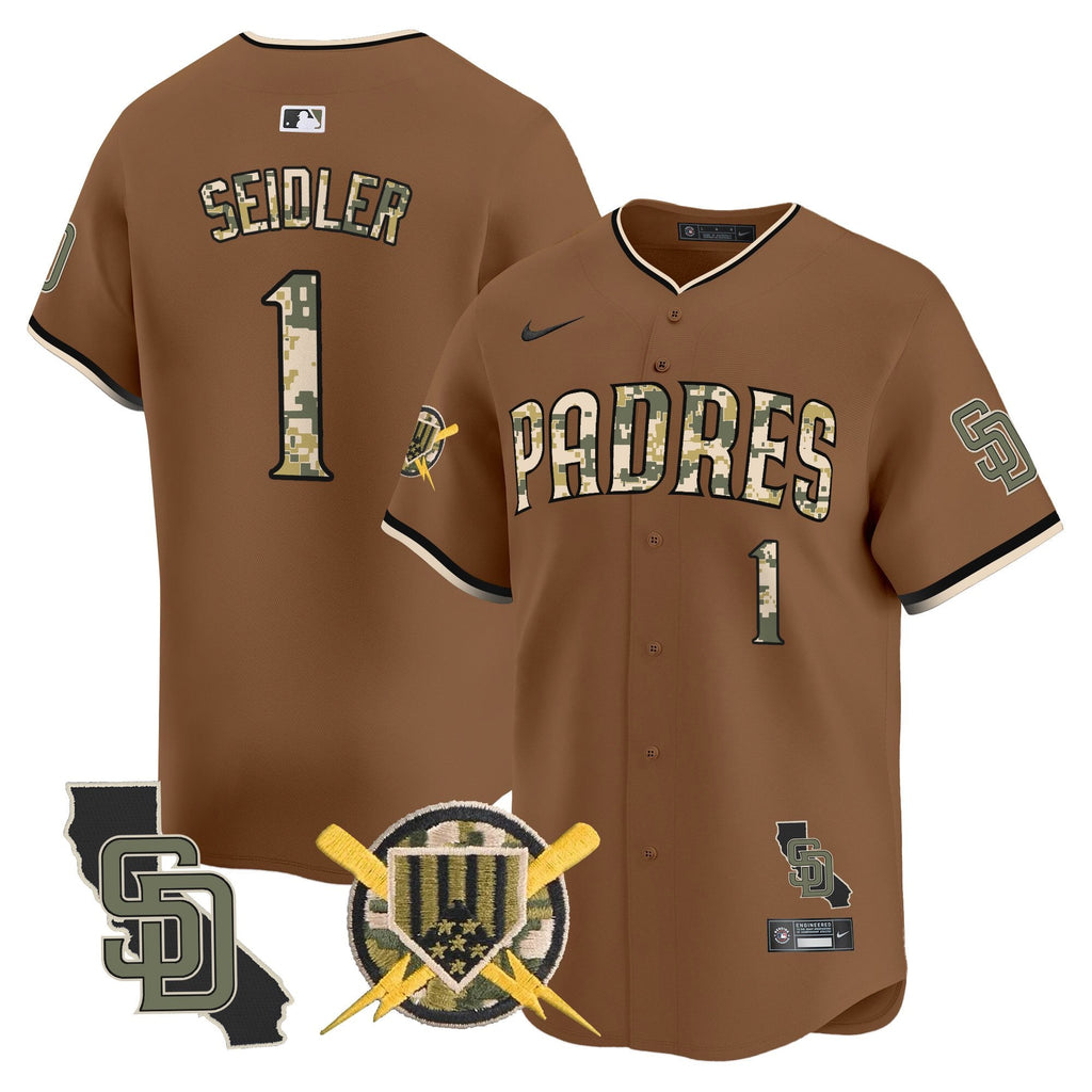 SD Armed Forces Day Vapor Premier Limited Jersey - Stitched