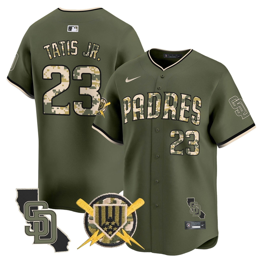 SD Armed Forces Day Vapor Premier Limited Jersey - Stitched