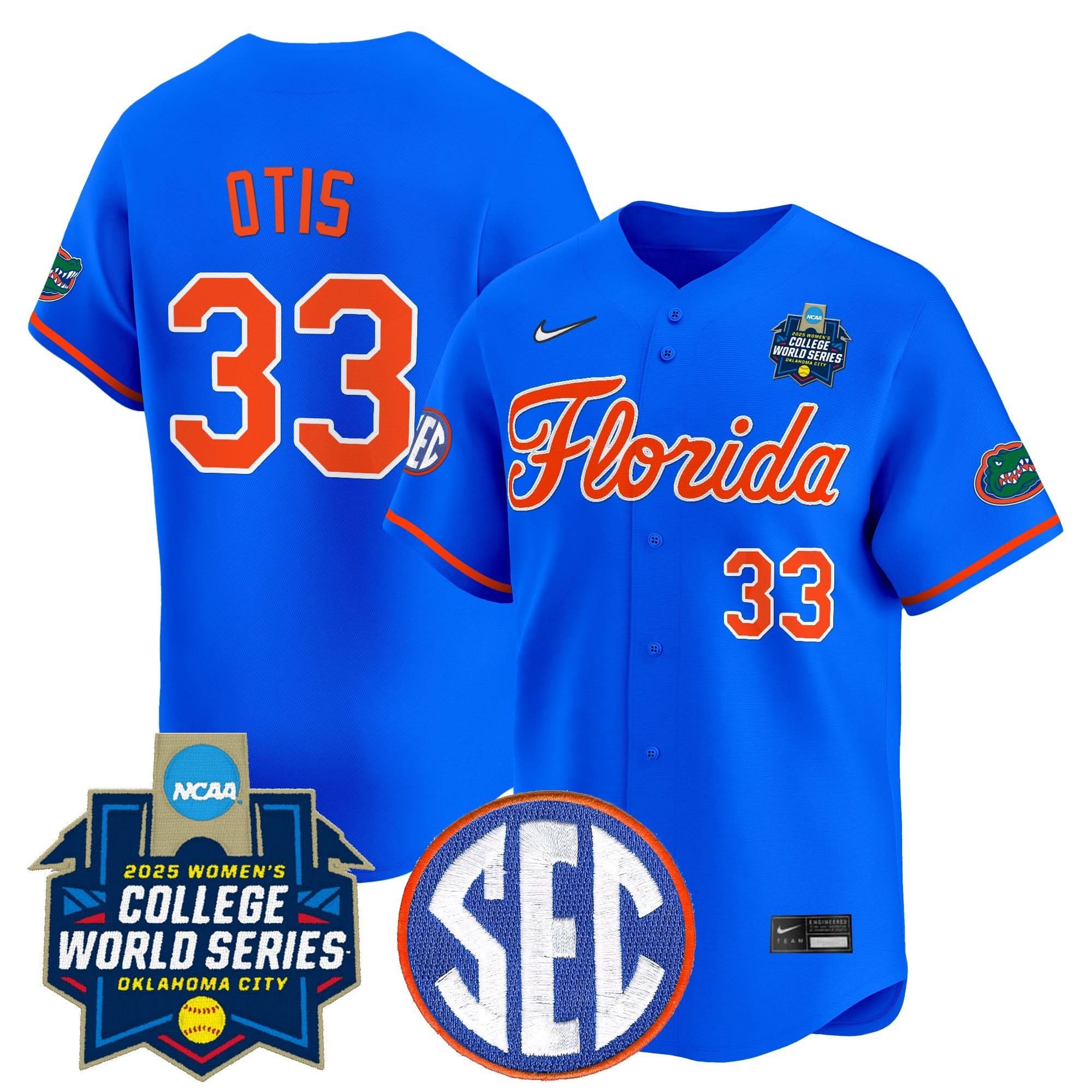 FG Softball 2025 World Series (WCWS) Vapor Premier Limited Jersey - Stitched