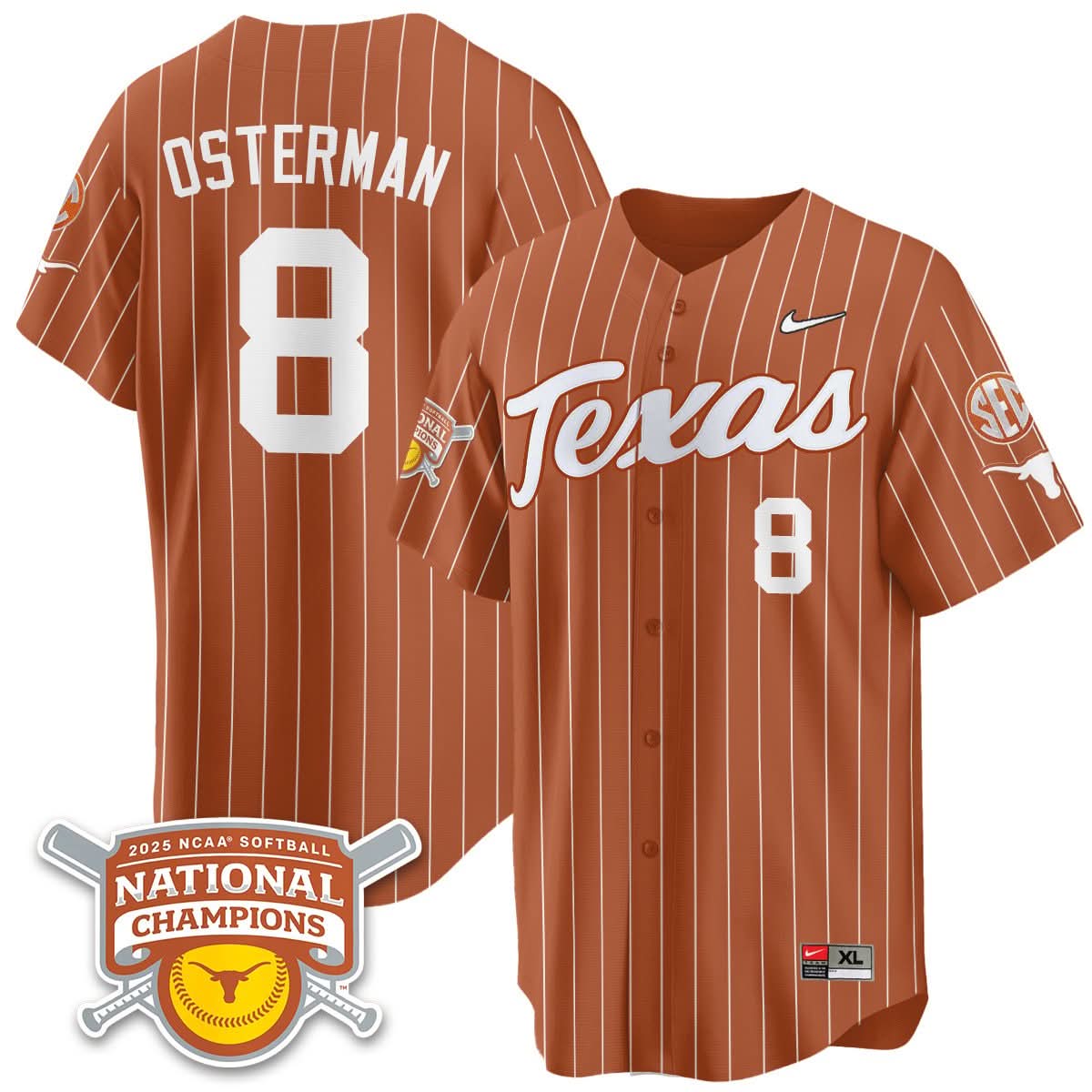 TL Softball 2025 World Series Champions Limited Jersey - Stitched