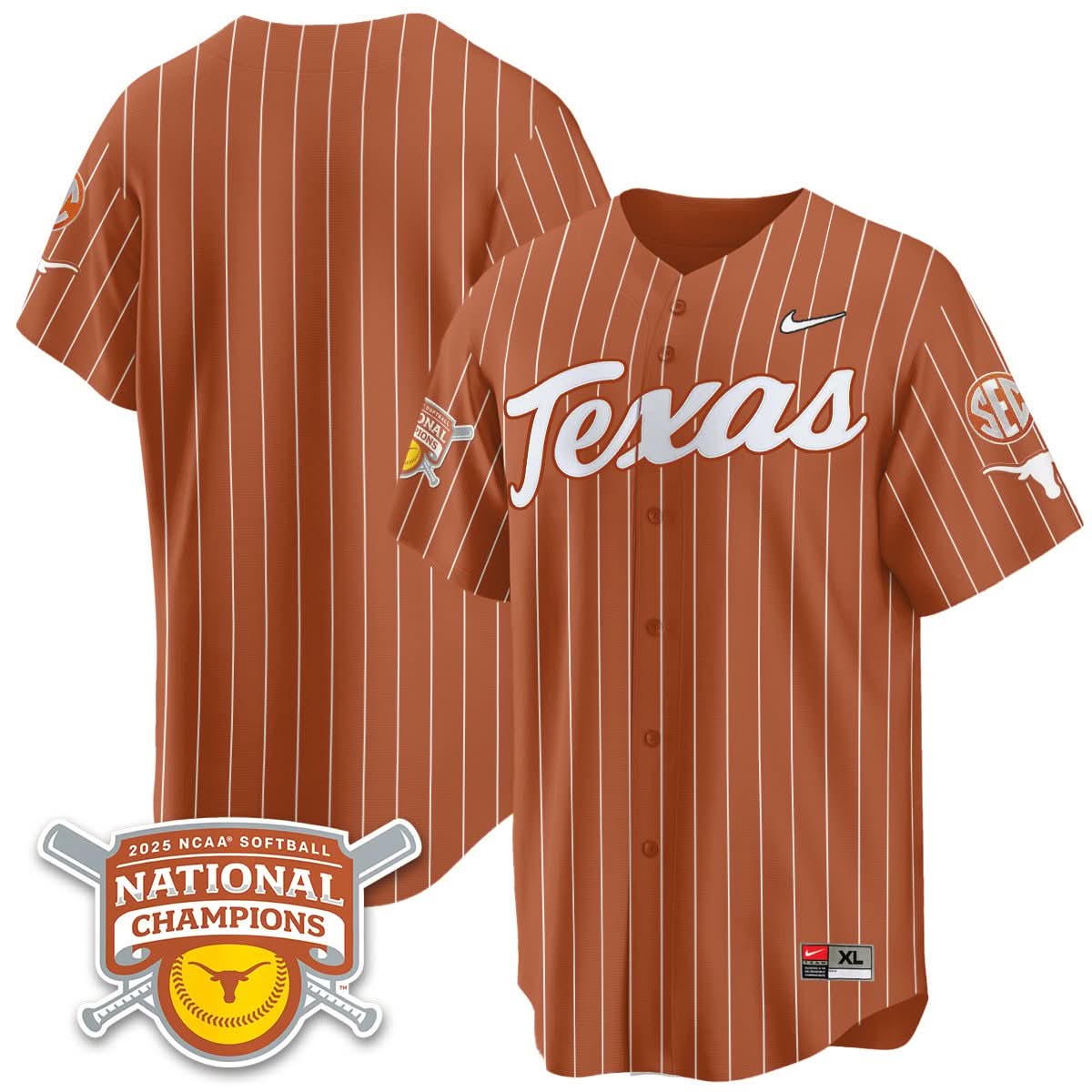 TL Softball 2025 World Series Champions Limited Jersey - Stitched
