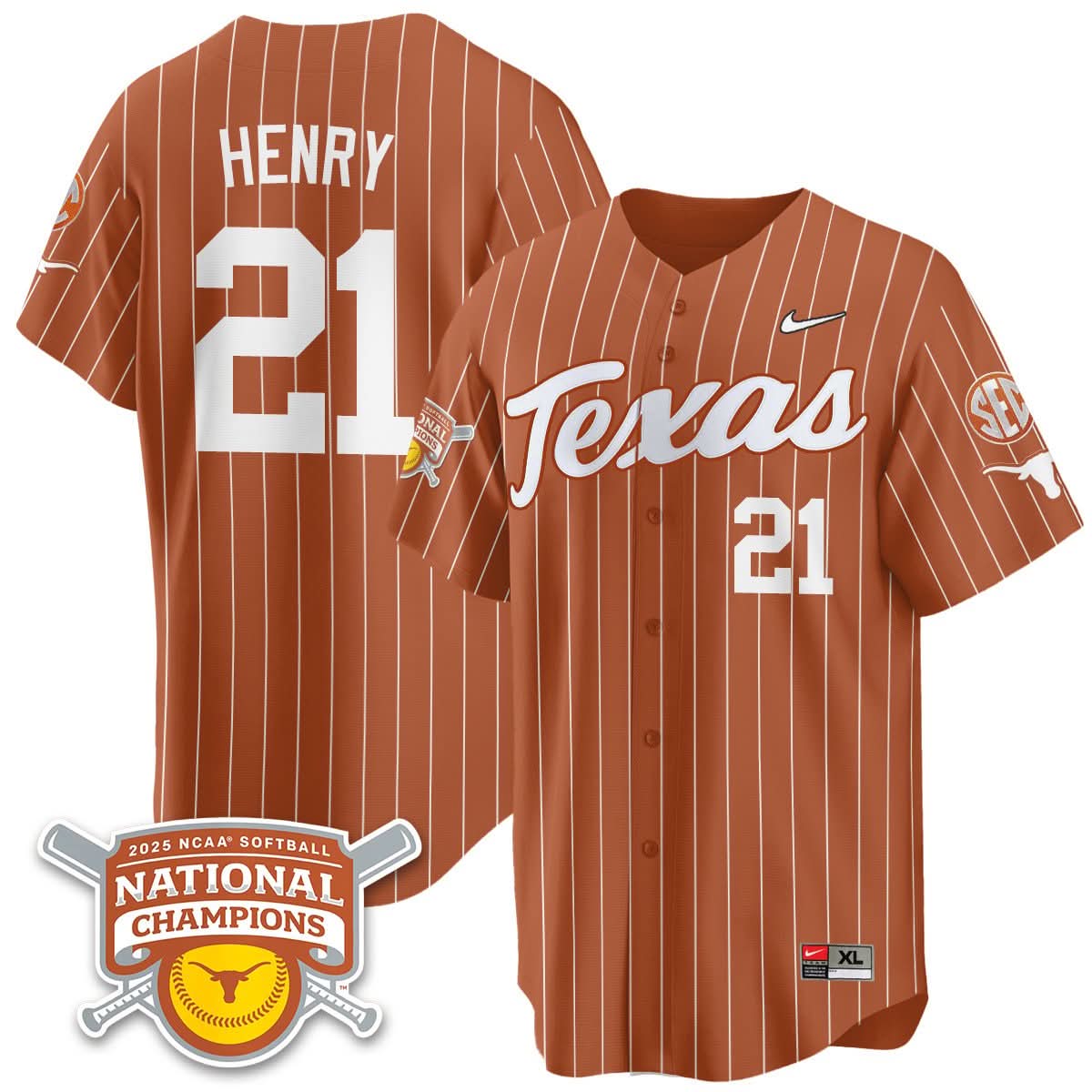 TL Softball 2025 World Series Champions Limited Jersey - Stitched
