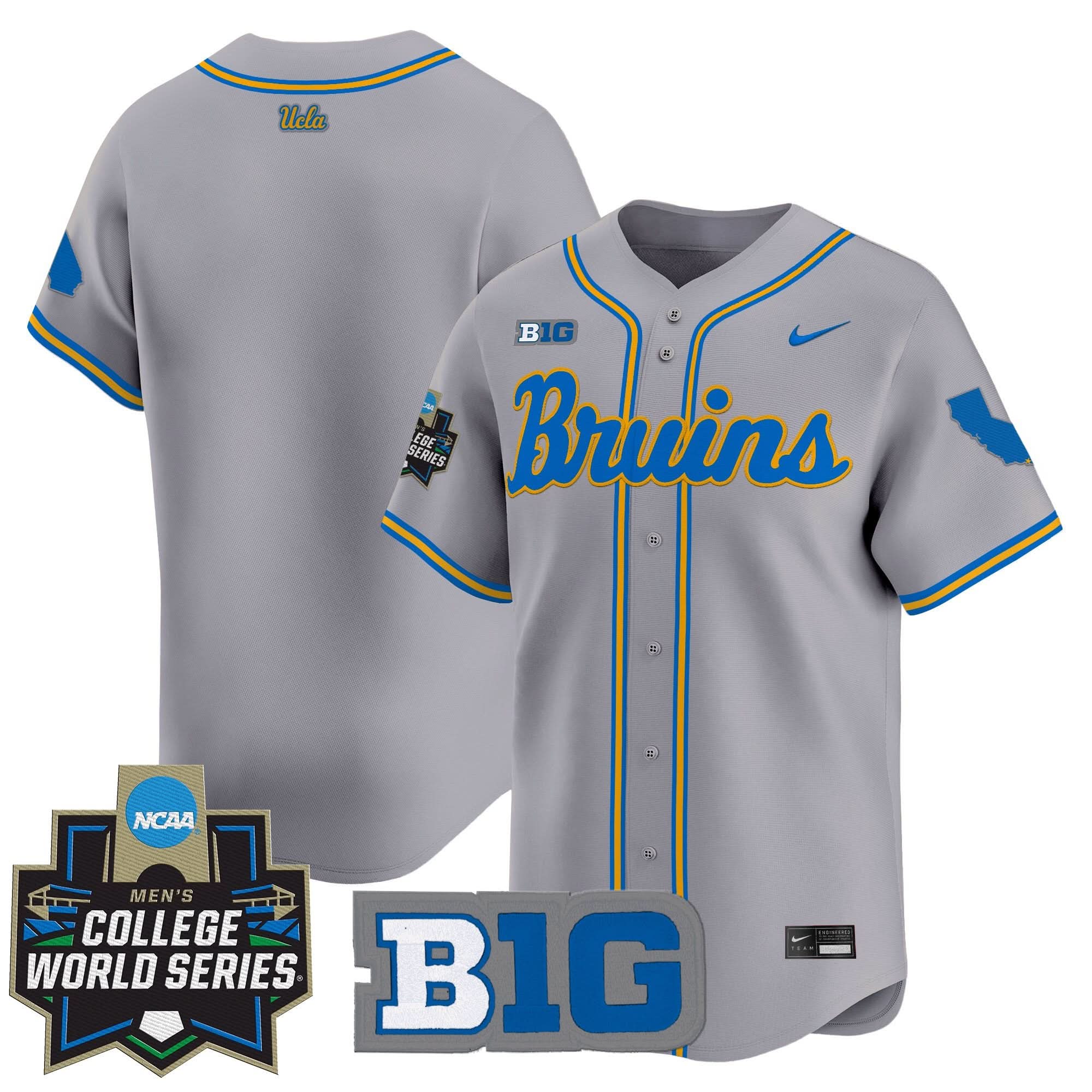 UCLA 2025 World Series Vapor Premier Limited Jersey - Stitched