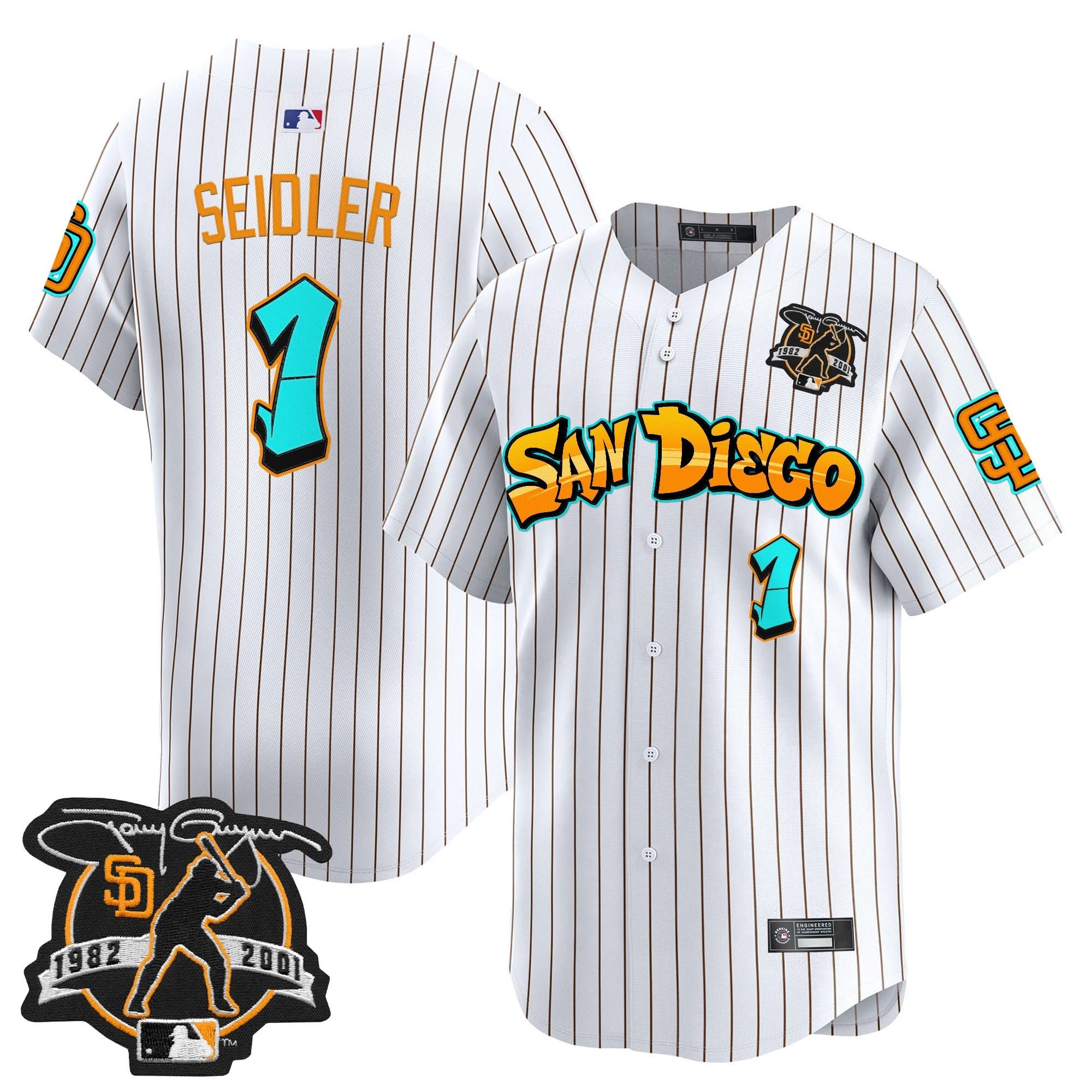 SDP 'Graffiti Barrio Edition' Vapor Premier Limited Jersey - Stitched