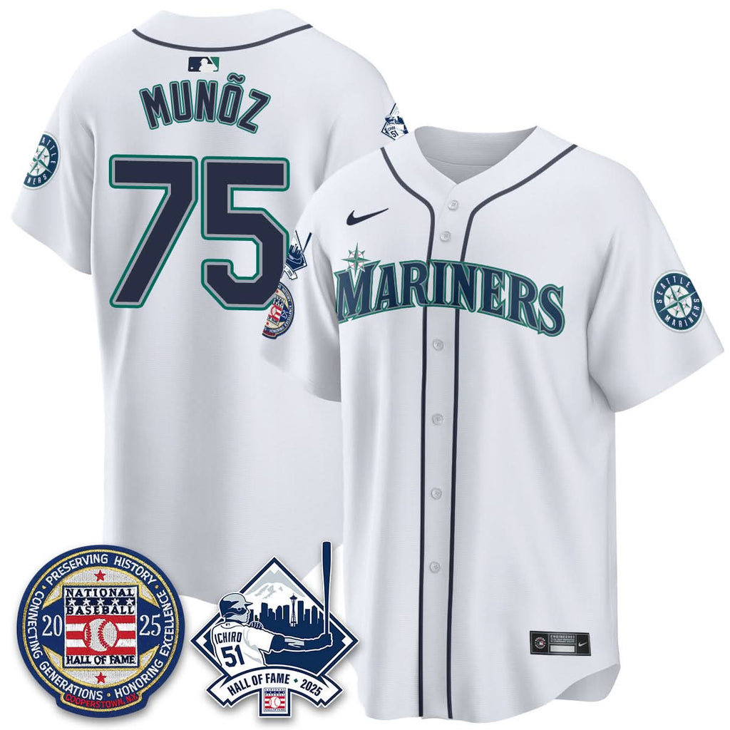SM Ichiro Number Retirement Jersey V2 - Stitched