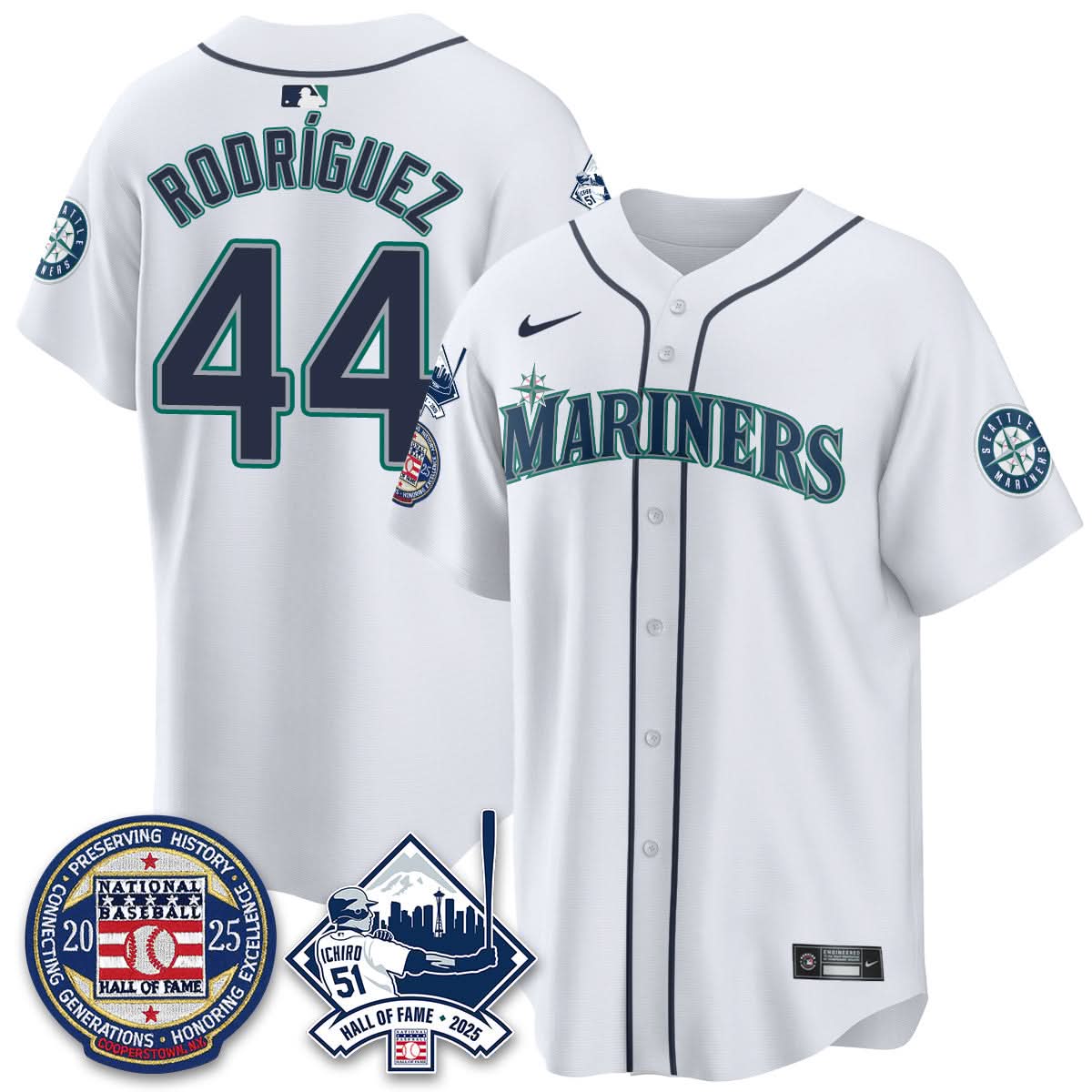 SM Ichiro Number Retirement Jersey V2 - Stitched