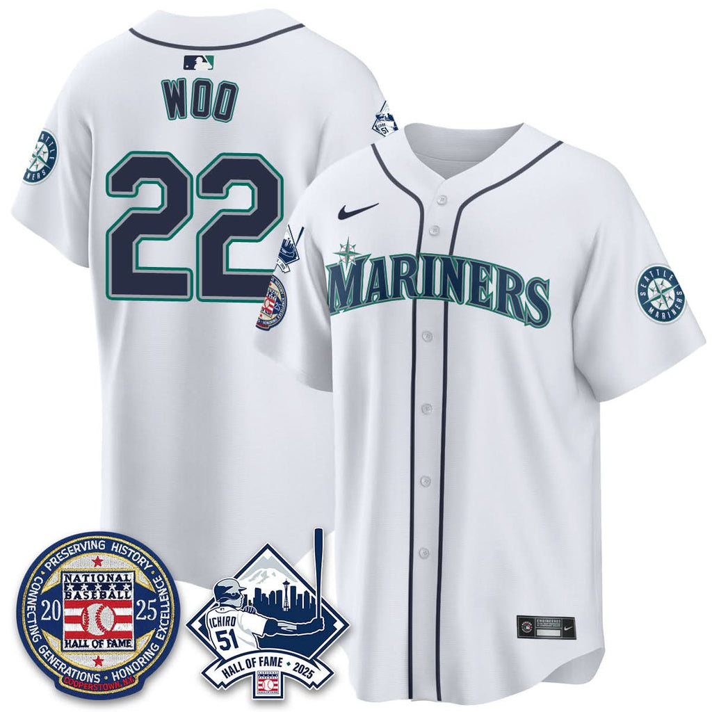 SM Ichiro Number Retirement Jersey V2 - Stitched