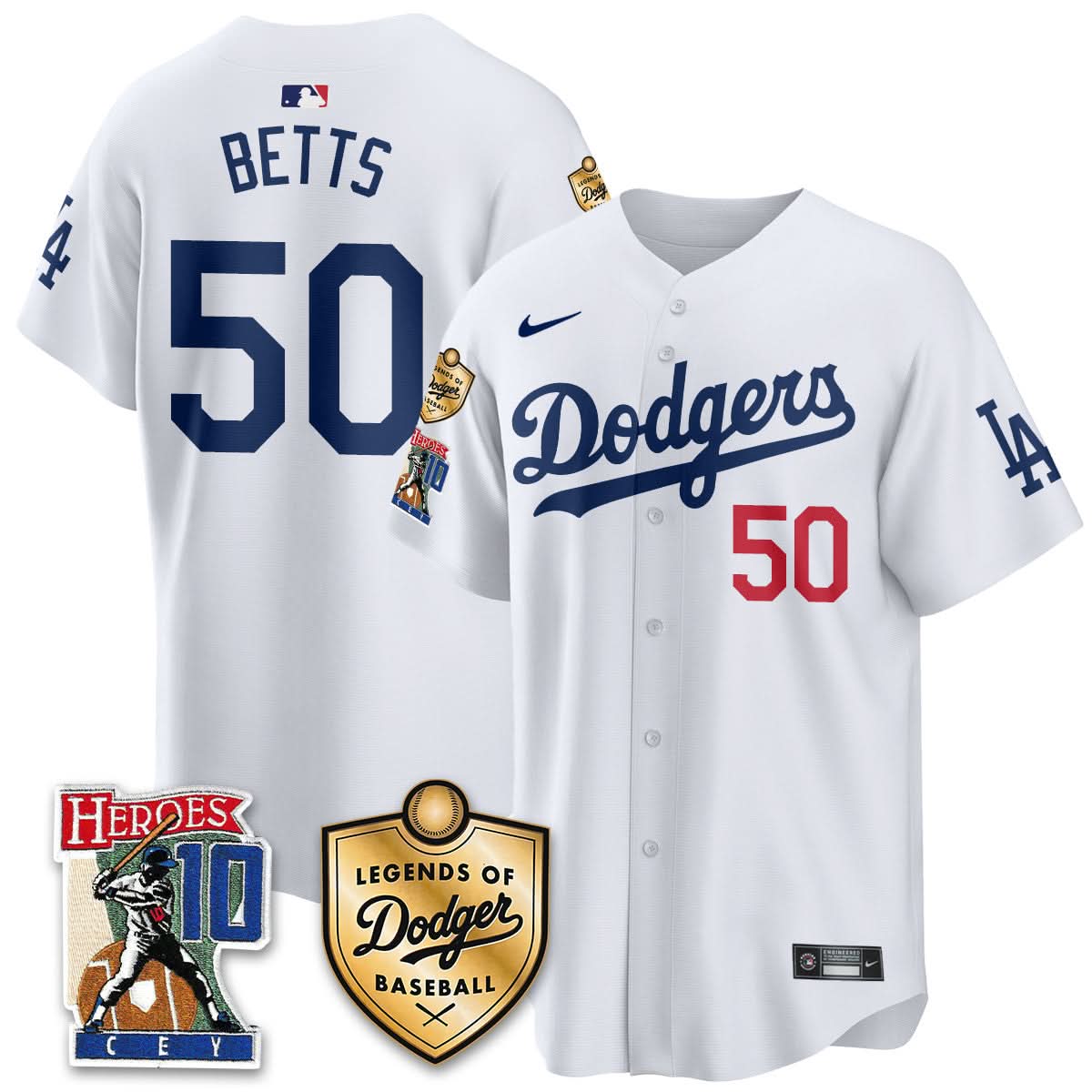 LAD Ron Cey "Legends Of LAD Baseball" Jersey - Stitched