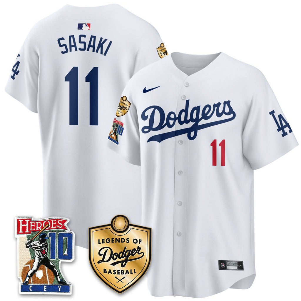 LAD Ron Cey "Legends Of LAD Baseball" Jersey - Stitched