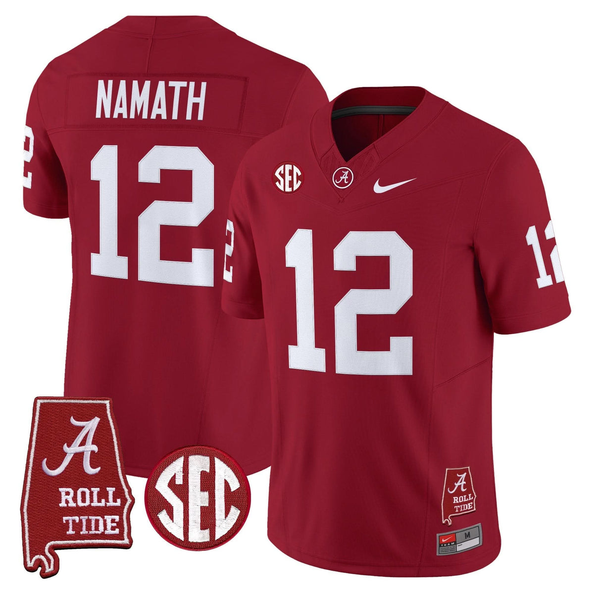 ACT Throwback Vapor Limited Jersey - Alabama Map