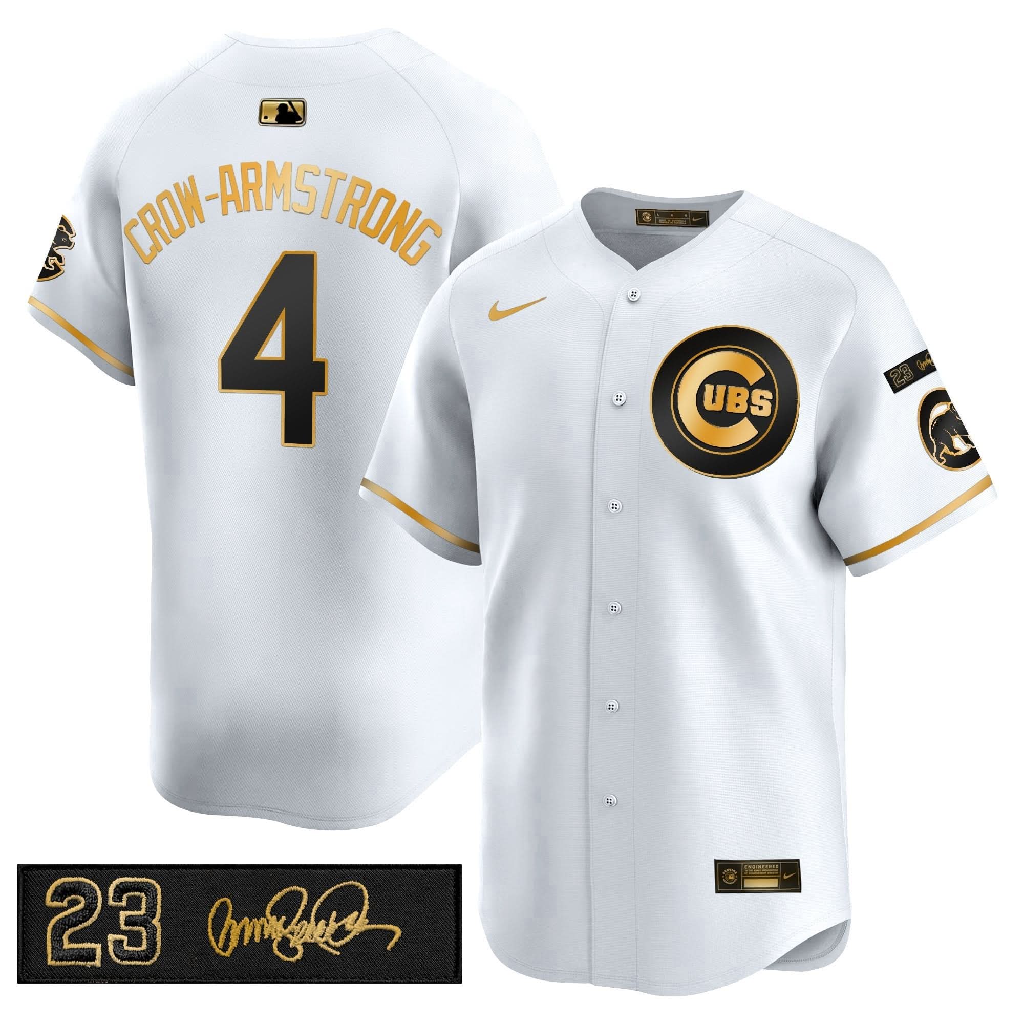 CC 'Ryne Sandberg Tribute' Vapor Premier Limited Jersey V3 - Stitched
